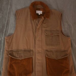 Sun + Stone Men's Color-blocked Cotton Vest, XXL